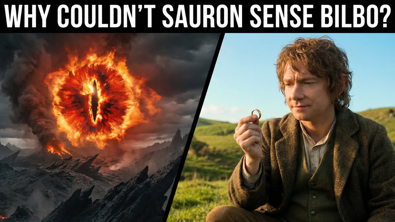 Why couldn't SAURON Sense Bilbo Baggins? | LOTR Explained