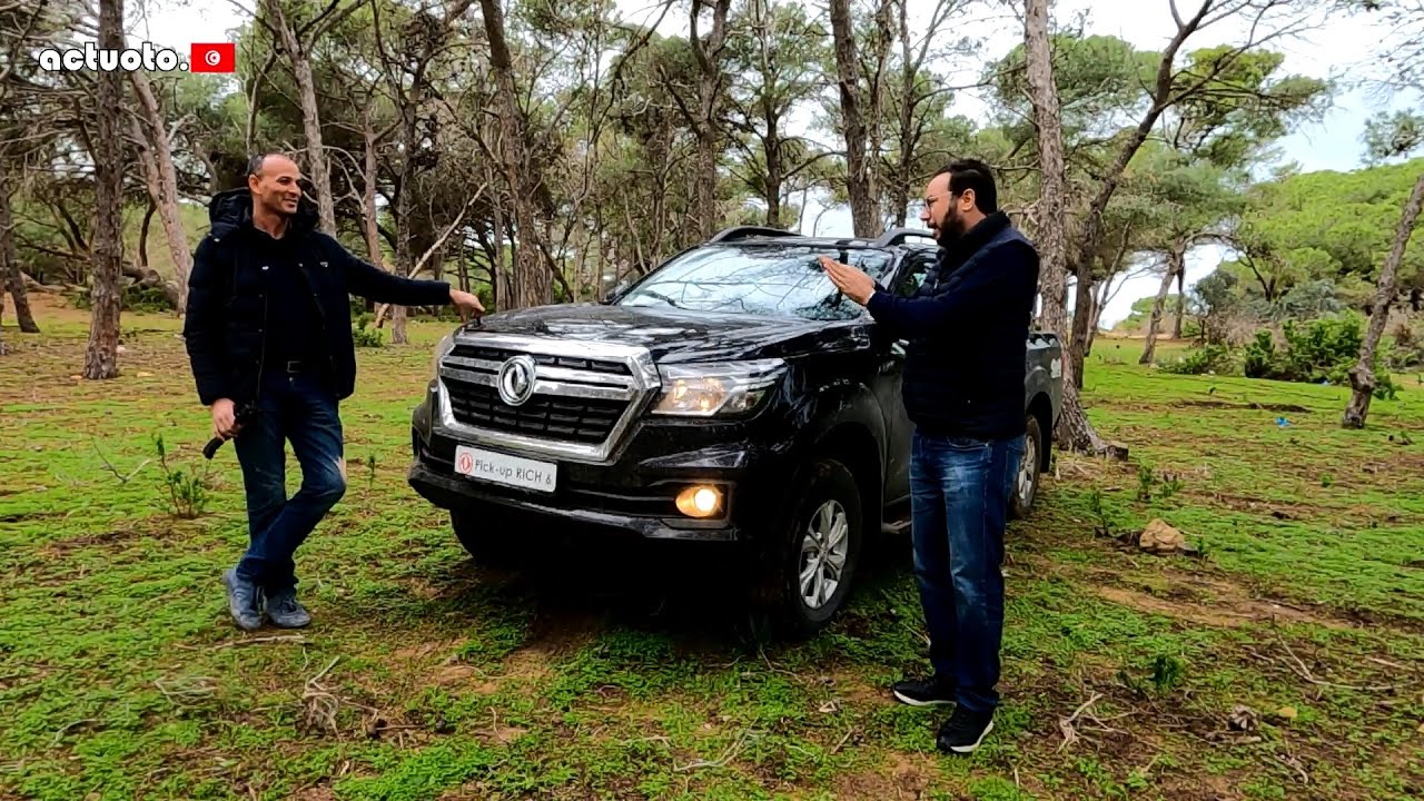Actuoto: Dongfeng Rich6 4x4, Pickup astucieux. Ext. & Int. (1/2). شاحنة دونق فانق الخفيفة