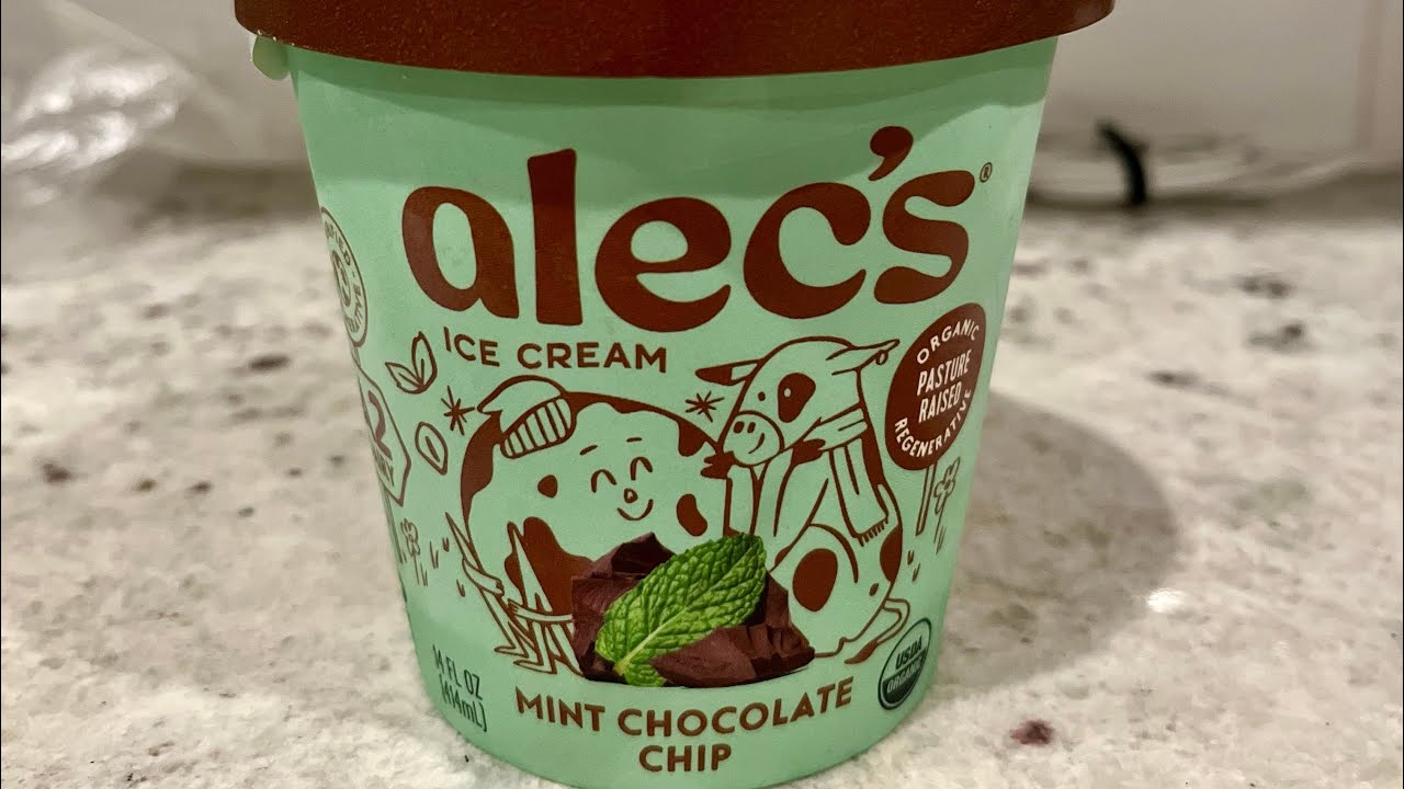 Review Alec&rsquo;s Mint Chocolate Chip Ice Cream
