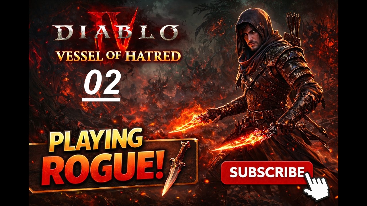 Let's Play Diablo 4: Vessel of Hatred - Rogue in Action - Part 2 - Zaryana Mercenary Questing