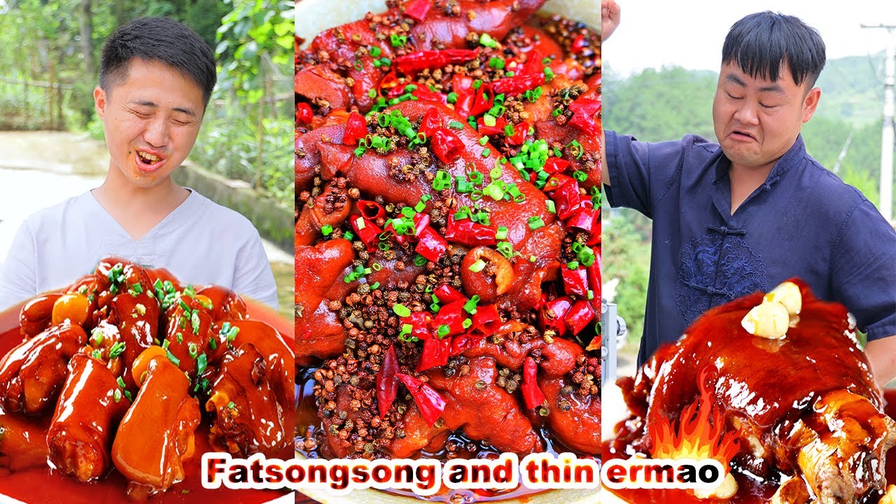 Острая лягушка-бык от Songsong всё ещё не такая острая, как Ermao🔥 | songsong и Ermao | mukbang