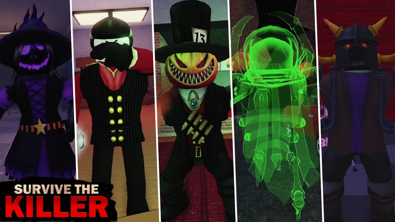 [ALL NEW KILLERS] 🔪Survive The Killer HALLOWEEN 2022 UPDATE!🎃