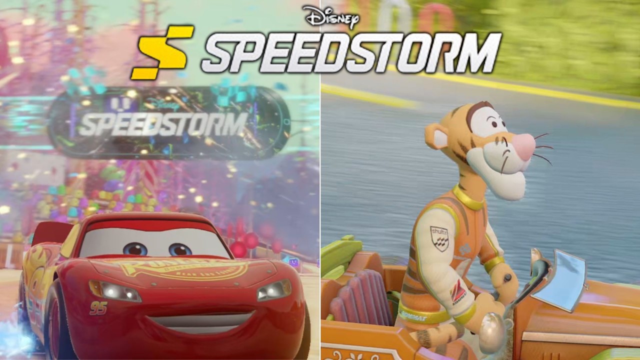 Disney Speedstorm (PC) // Online Races - Season 18 Cars (Lightning McQueen, Tigger, Zuse)