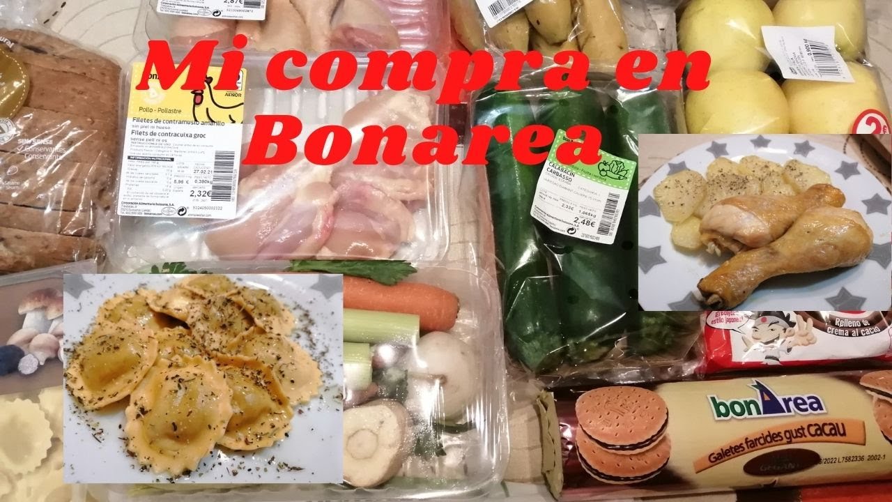 Compra semanal en supermercados Bonarea.#compra semanal#bonarea