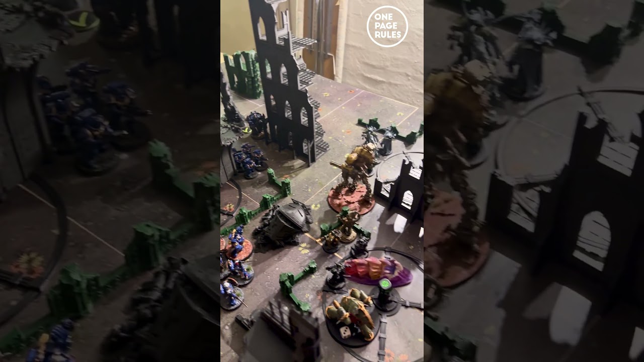 One Page Rule: Ultramarines vs. Death  Guard Round 3 