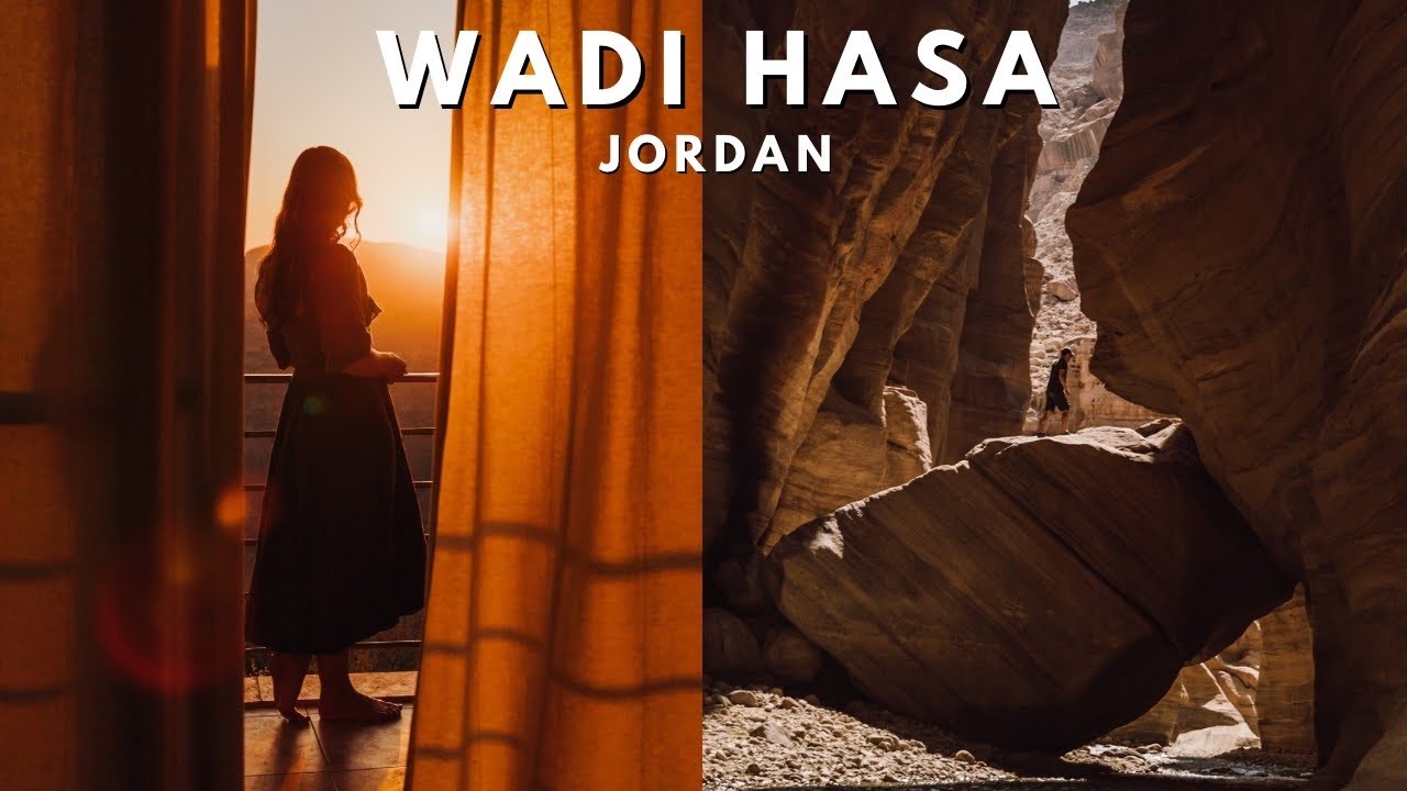 HIKING THE INCREDIBLE WADI AL HASA! // Scorpions and overnight camping?