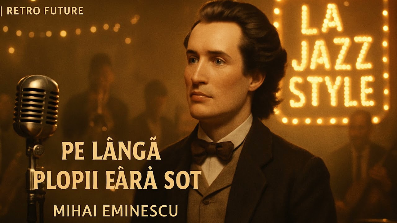 Eminescu în ritm de  blues / soul ballad🎷 – „Pe lângă plopii fără soț” ca niciodată până acum