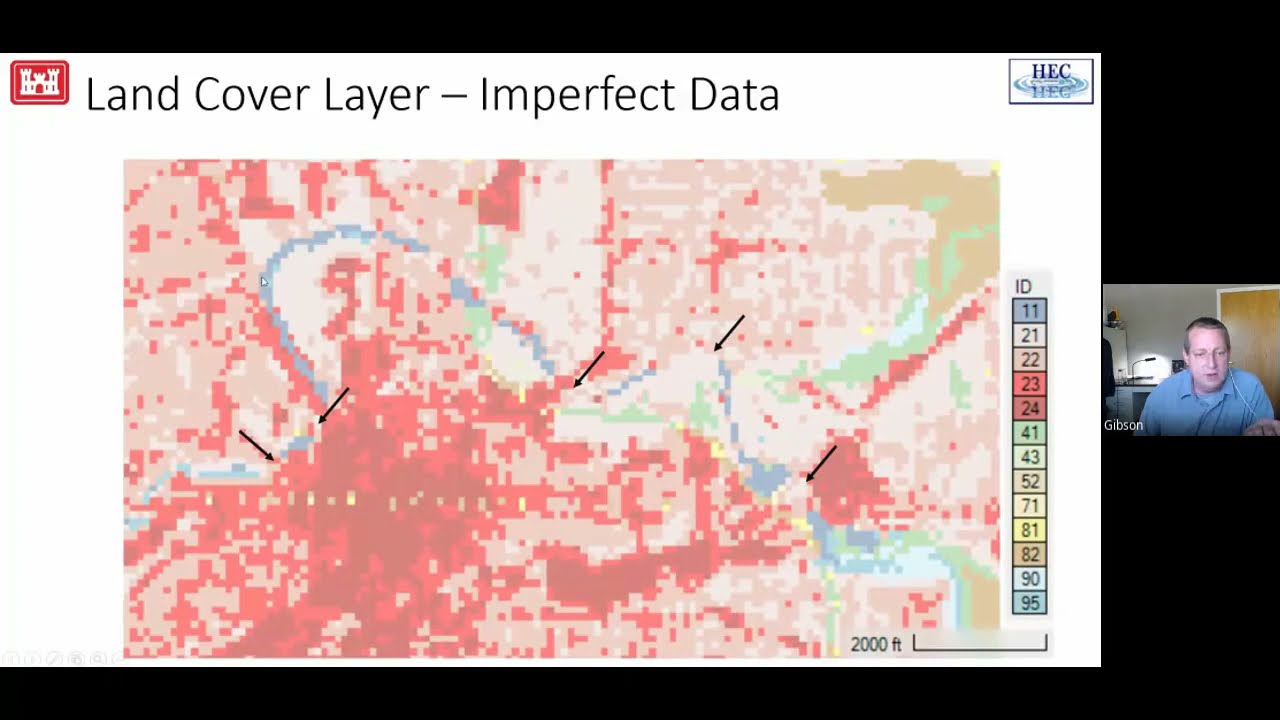 HEC-RAS 2D Class 2.5  - Land Cover Layer and Manning's N Values