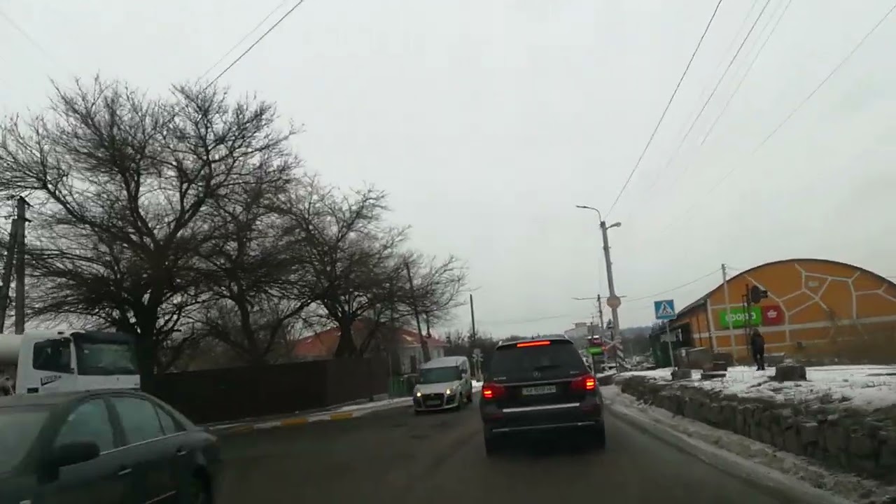 Зимними дорогами Ирпеня ч.2