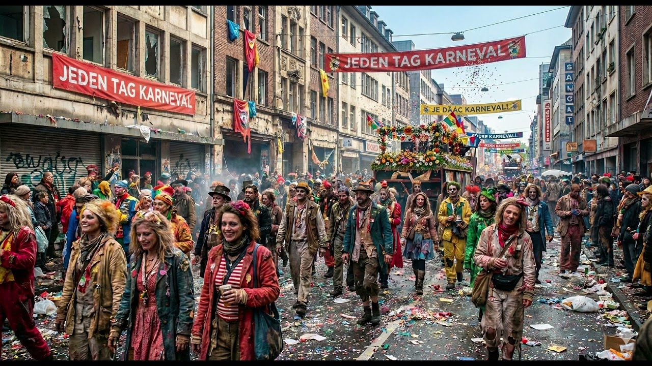 Was wäre wenn jeden Tag Karneval wär?! AI MUSIC #jeden #tag #karneval #ai #dance #music 