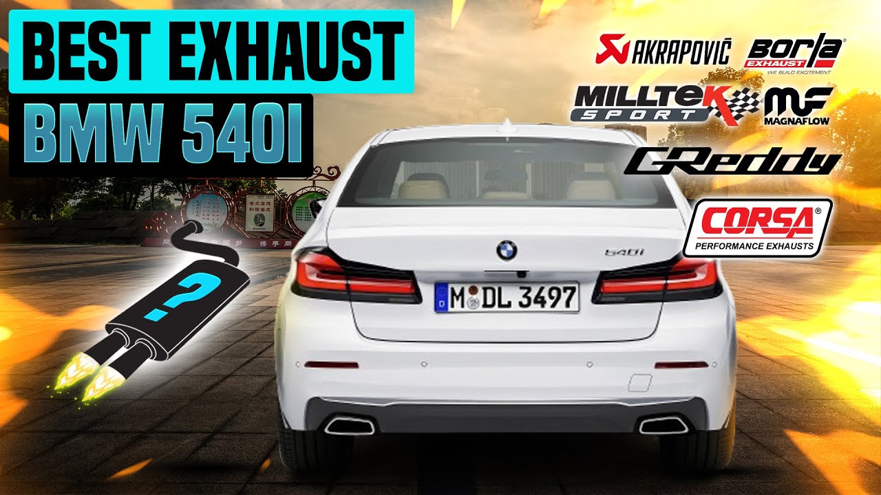 BMW 540i Exhaust Sound🔥AC Schnitzer,Armytrix,BAQ,B&B,Dinan,Eisenmann,Fi,Magnaflow,GTHaus,Remus,Stone
