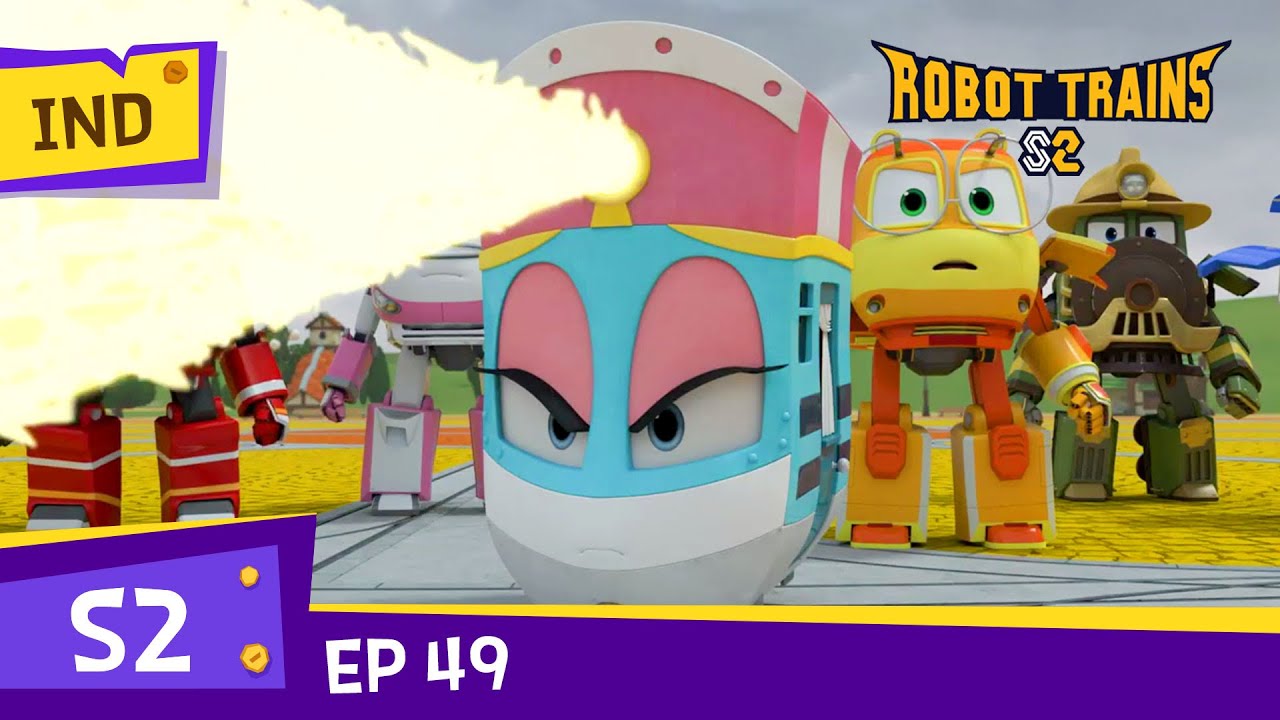 Robot TrainS2 | #49 | Krisis dimulai! Pohon Tomat Dalam Bahaya | pari episode