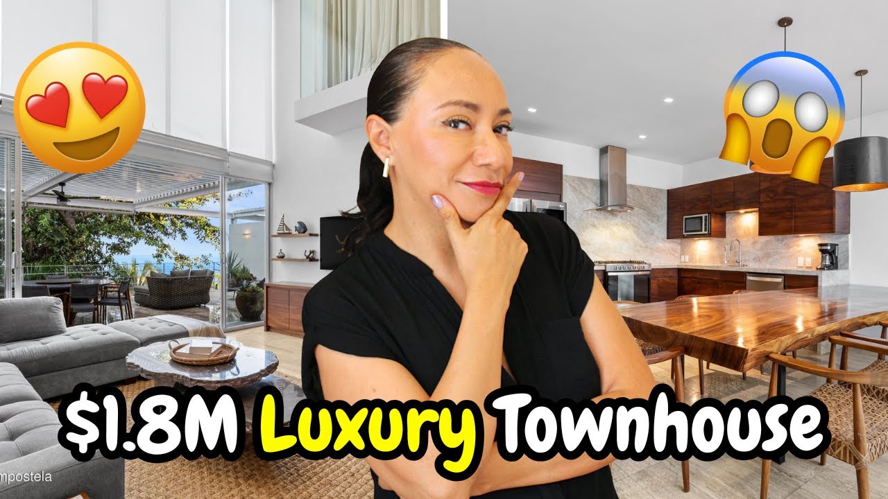 Inside a $1,899,000 Luxury Townhouse in Puerto Vallarta | Rooftop, Ocean Views & Private Elevator