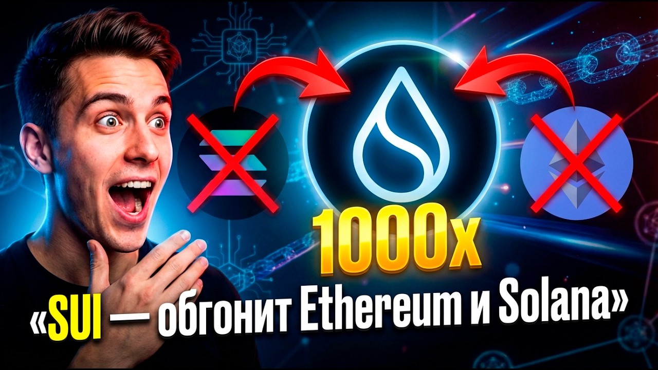SUI — обгонит Ethereum и Solana? | Обзор SUI и реальный прогноз