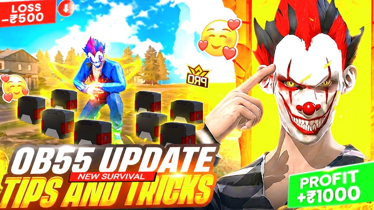 OB55 Update New Survival Tips and Tricks Free Fire Survival Tournament Ep-2 🔥 Solo King yt