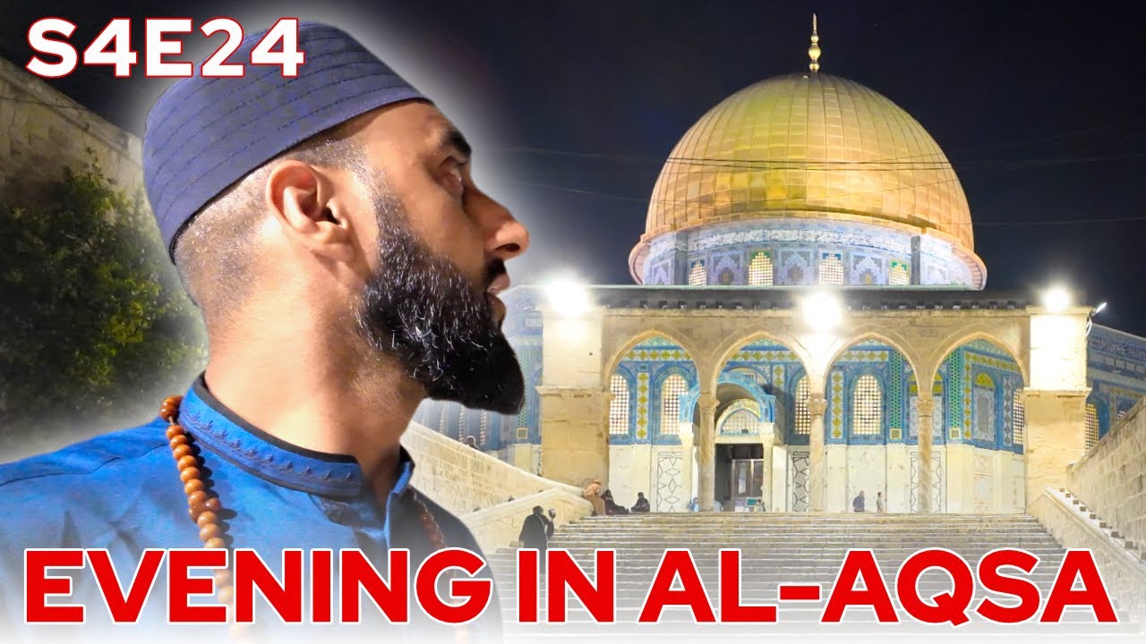 UNCUT AL-AQSA EVENING VLOG - MY EXPERIENCE SO FAR IN THE HOLY LAND
