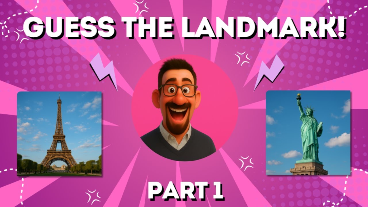Can You Guess the Famous Landmark? 🌍✈️ | Ultimate World Landmarks Quiz (Part 1)