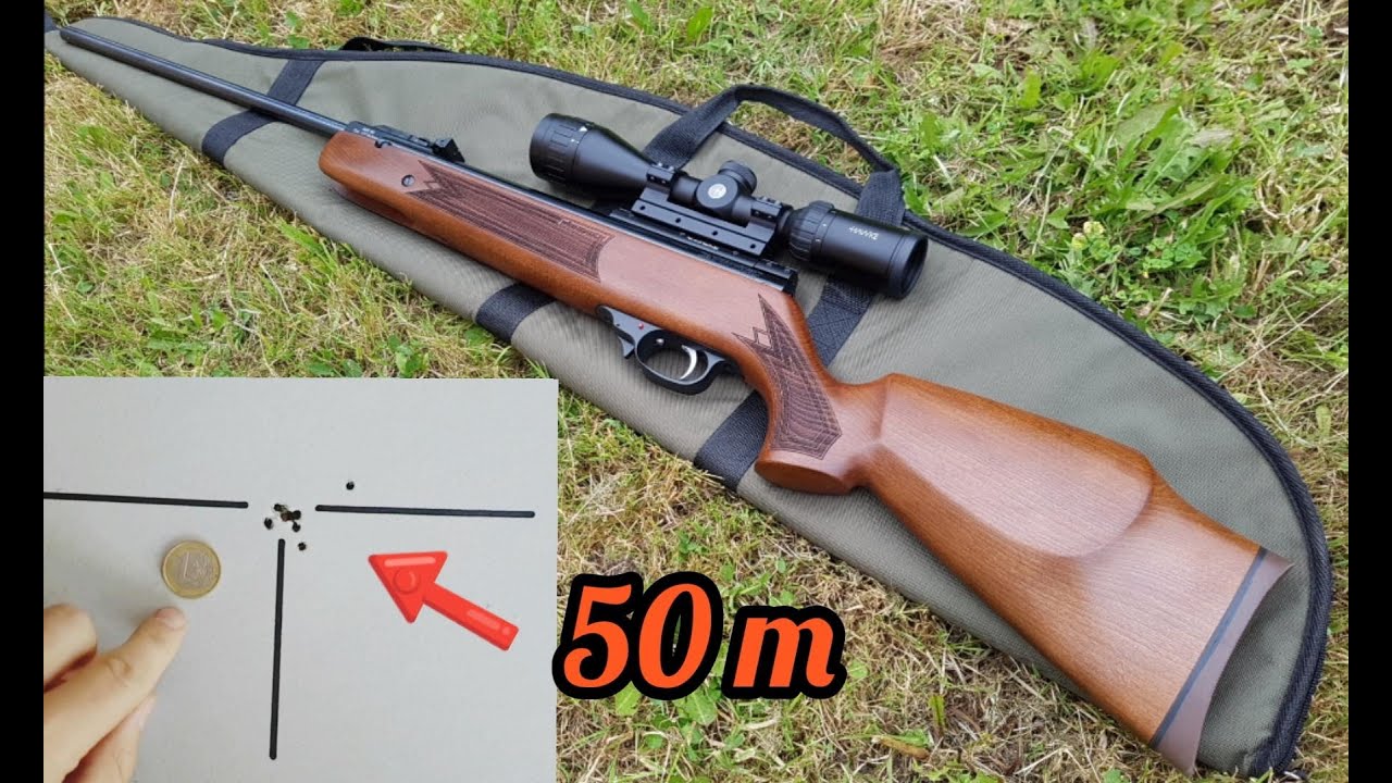 HW90 Weihrauch 50 mètres, une break barrel qui n'a rien à envier aux pcp !