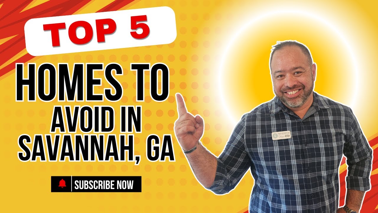 Top 5 Homes to Avoid When Moving to Savannah, GA – Buyer Beware! #savannahrealestate