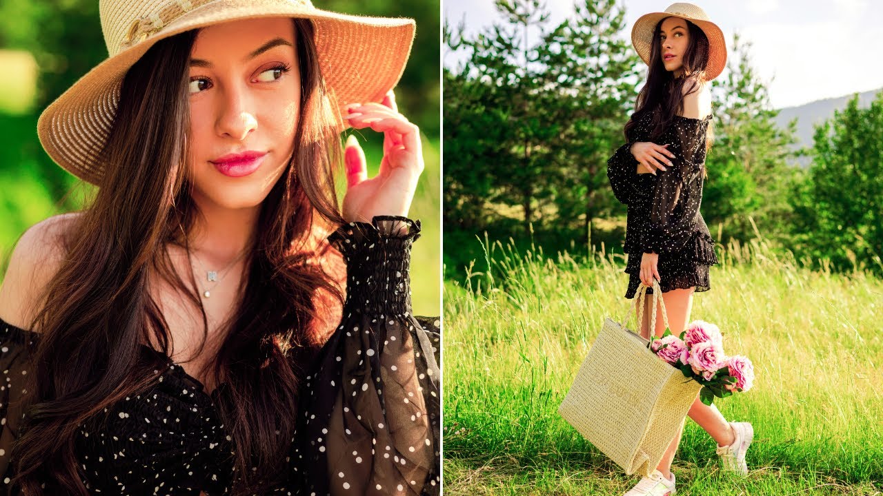 Golden hour Natural Light Photoshoot, Behind The Scenes with Canon EOS R6 and Canon RF 50mm 1.8