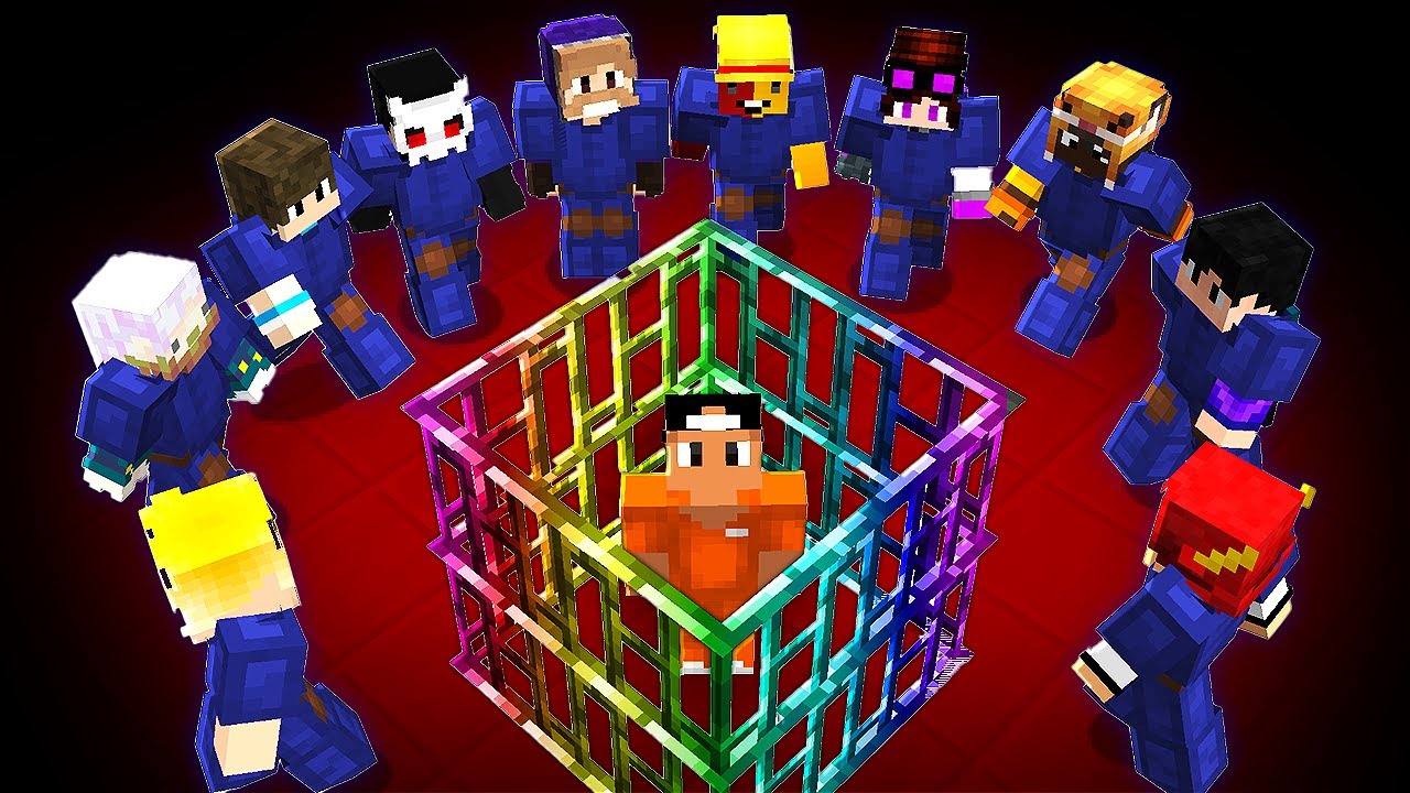FIZ UMA PRIS&Atilde;O LEND&Aacute;RIA NO MINECRAFT