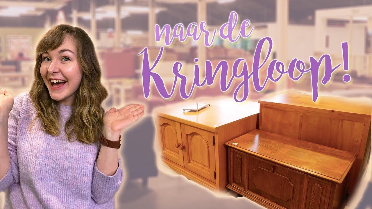 Naar de KRINGLOOP toe! - Op zoek naar een kast & wat ik kocht!