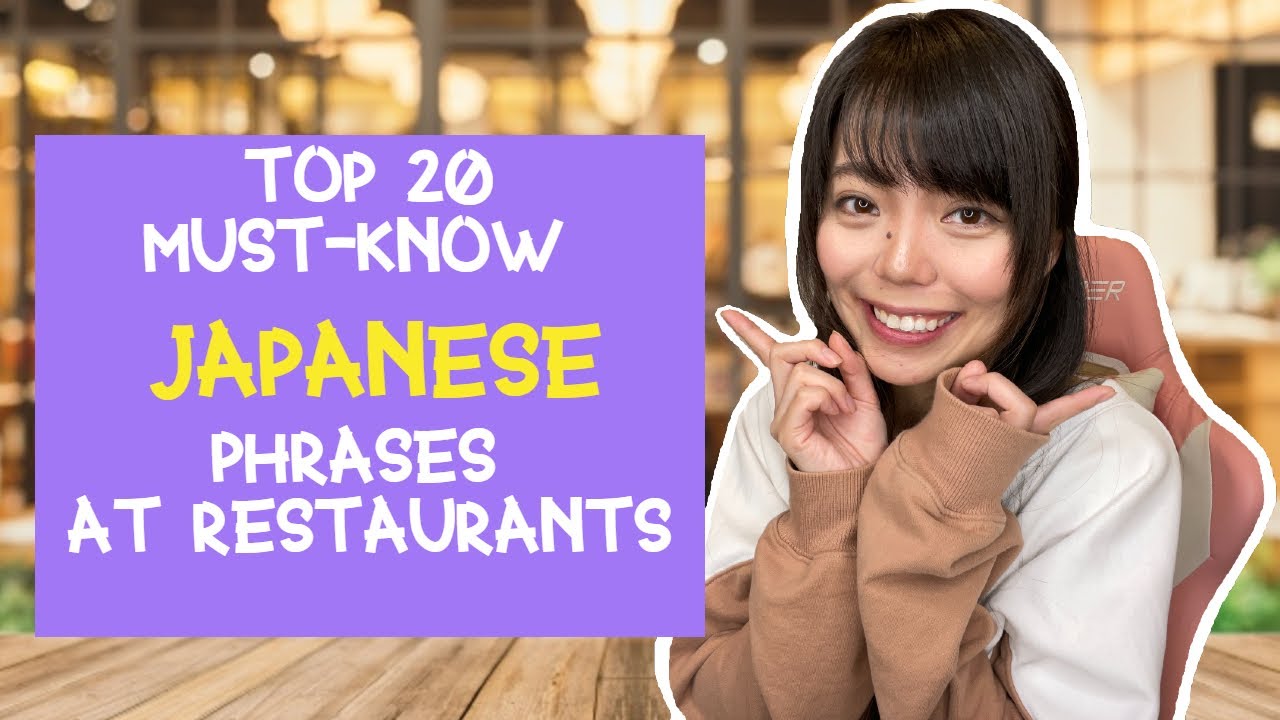 Learn the Top 20 Must-Know Japanese Phrases At Restaurants