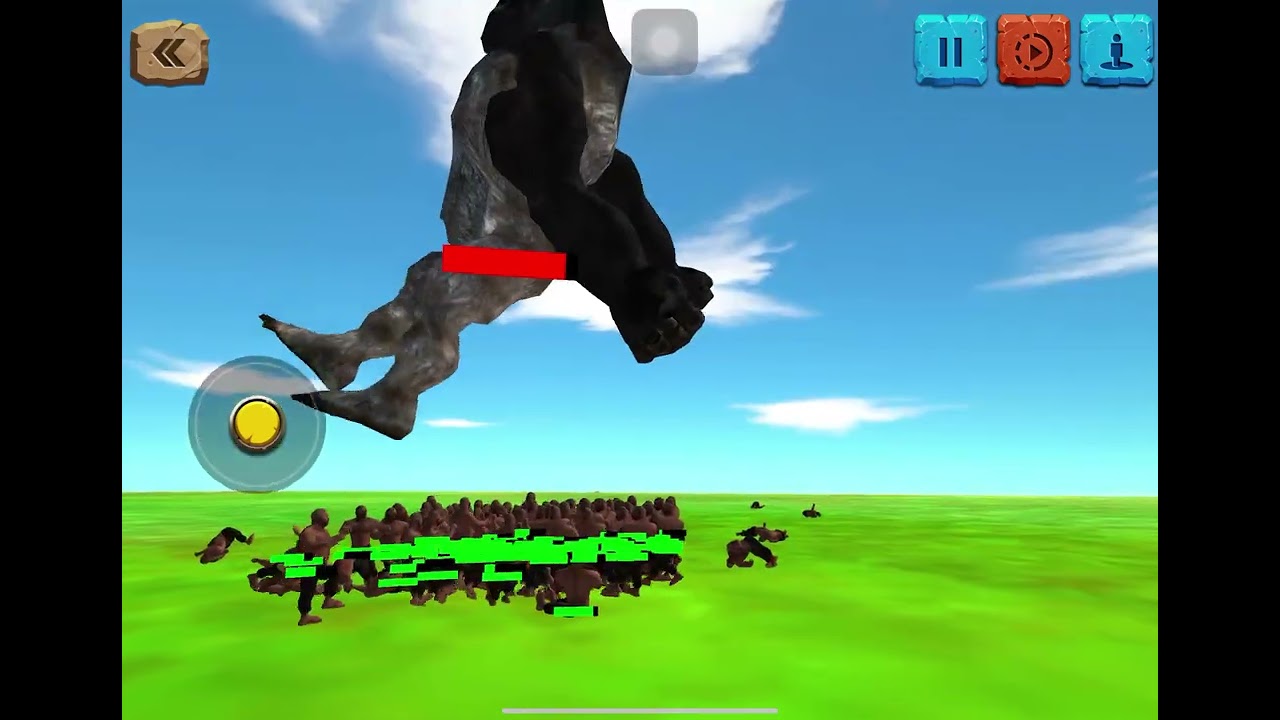 100 Men vs. 1 Giant Gorilla | Sandbox