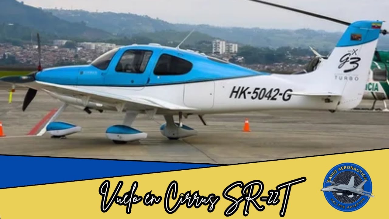 Así se vuela un Cirrus SR-22T | Sobrevolando el norte de Bogotá |Aeropuerto Guaymaral