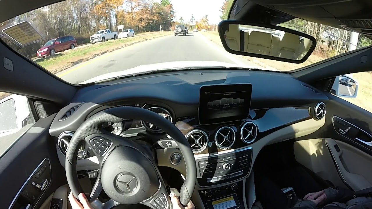 2018 Mercedes-Benz CLA250 P.O.V Test Drive