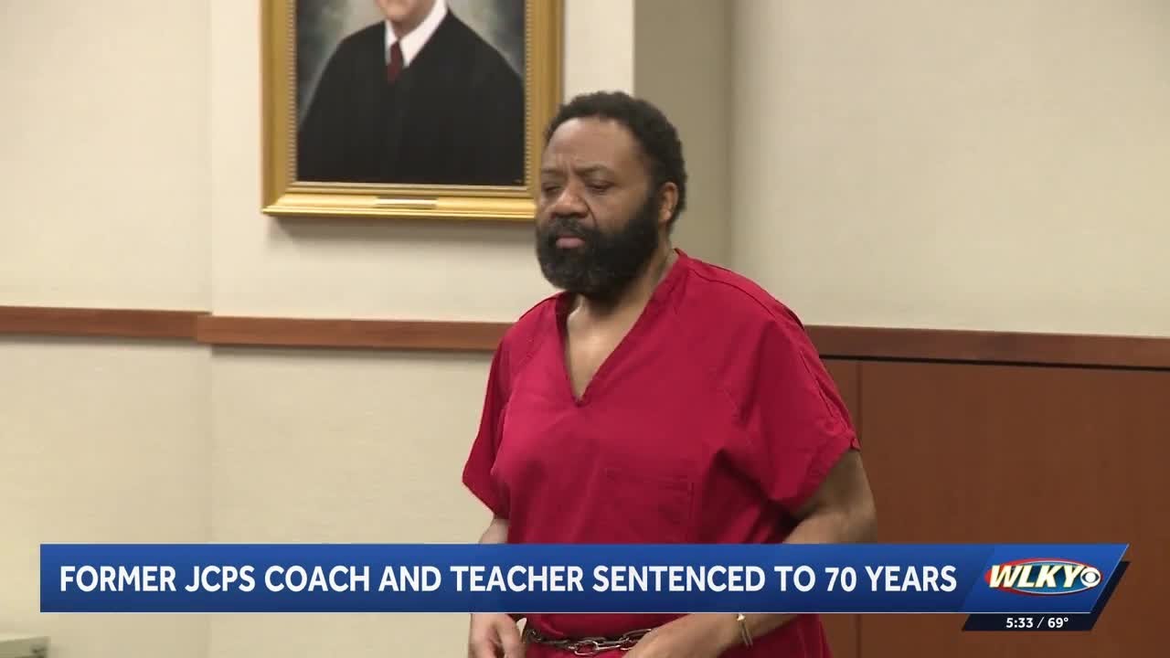 Former JCPS teacher, basketball coach sentenced to 70 years for sexually abusing boys