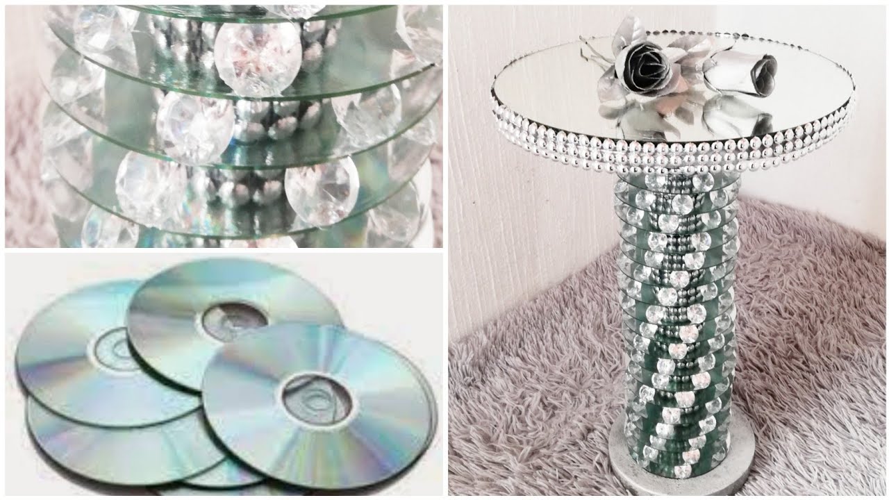 MESA DE CDS y TAPAS plásticas NUNCA ANTES VISTA