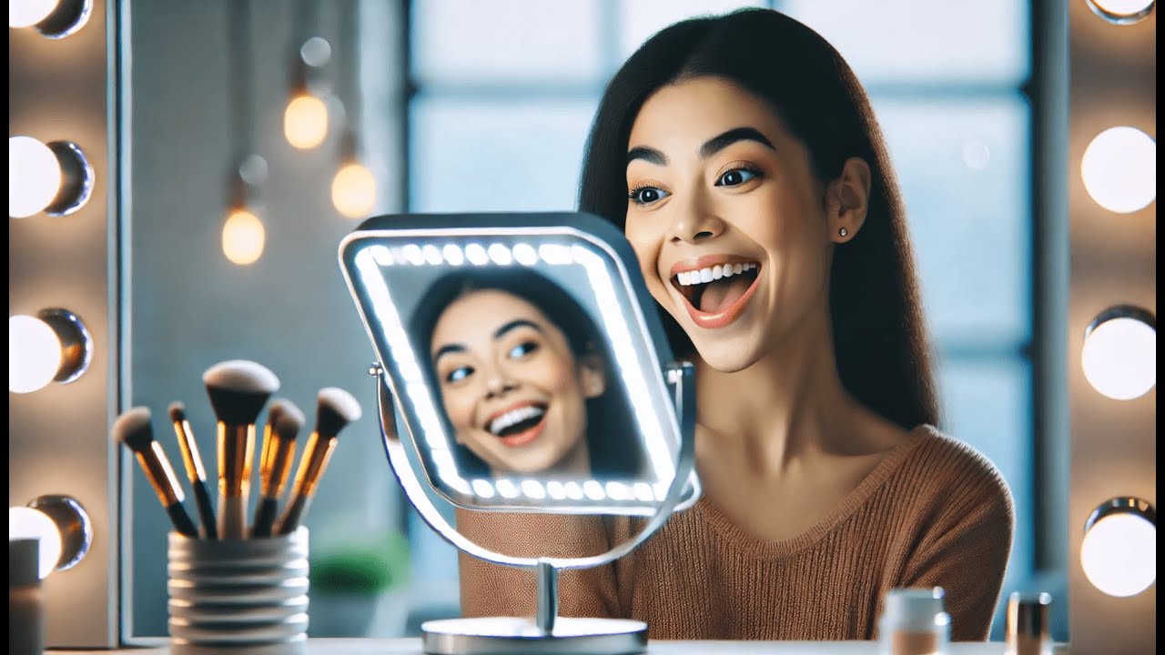 💄 WEILY Makeup Mirror with 21 LED Lights | Best Make Up Lighted Mirrors 💄