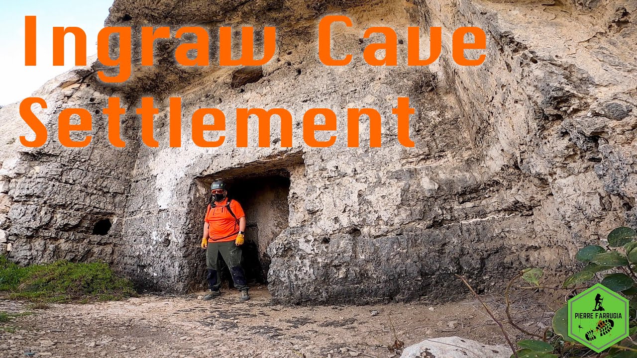 Ingraw caves settlement Mellieha Malta