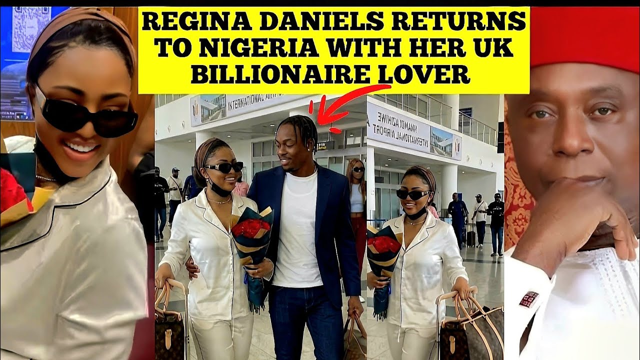REGINA DANIELS RETURNS TO NIGERIA AFTER MONTHS IN UK AMIDST ABO.RTION AND SEVERAL ALLEGATION. 