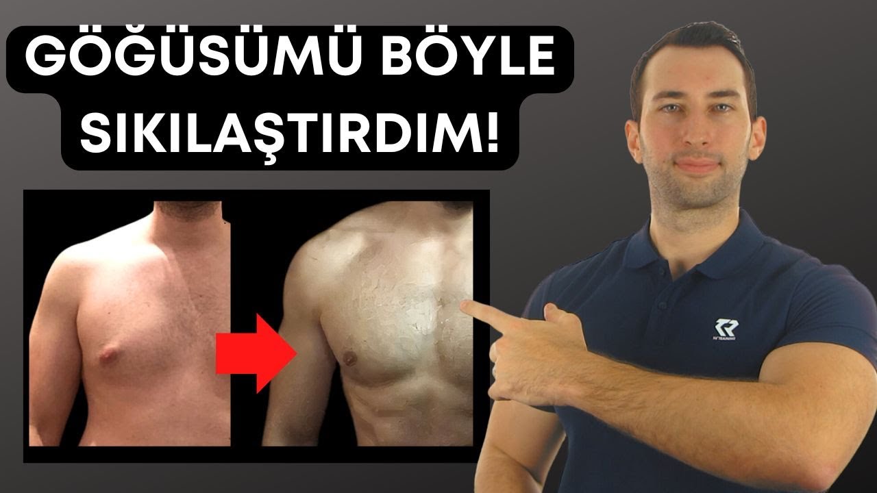 3 Adımda Göğüs Yağlanmasını Yok Et! (Yalancı Jinekomasti!)