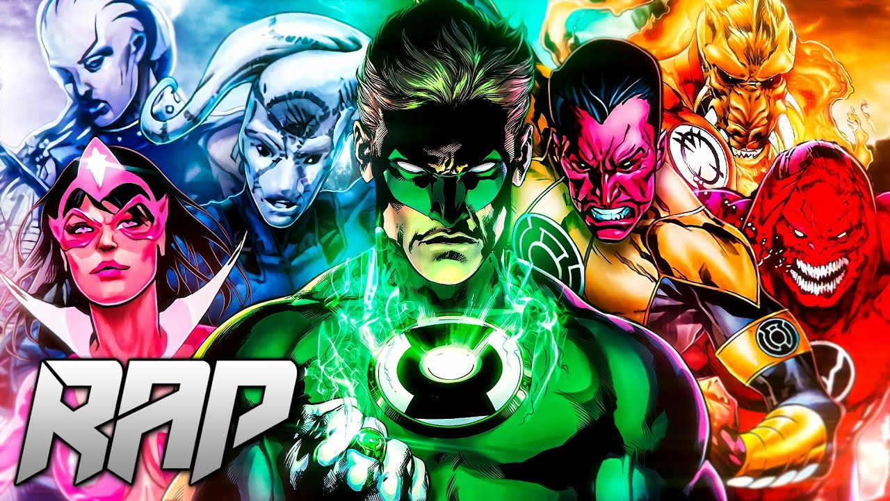 LANTERN CORPS MACRORAP (DC Comics) || Espectro Emocional || BynMc ft. Varios Artistas [prod. IsuRmX]