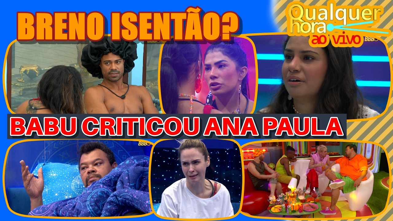 BABU ALERTOU SOBRE JONAS! JORDANA E GABI NA MIRA DO GRUPÃO; BRENO E MARCELO CONFORTÁVEIS? | BBB26