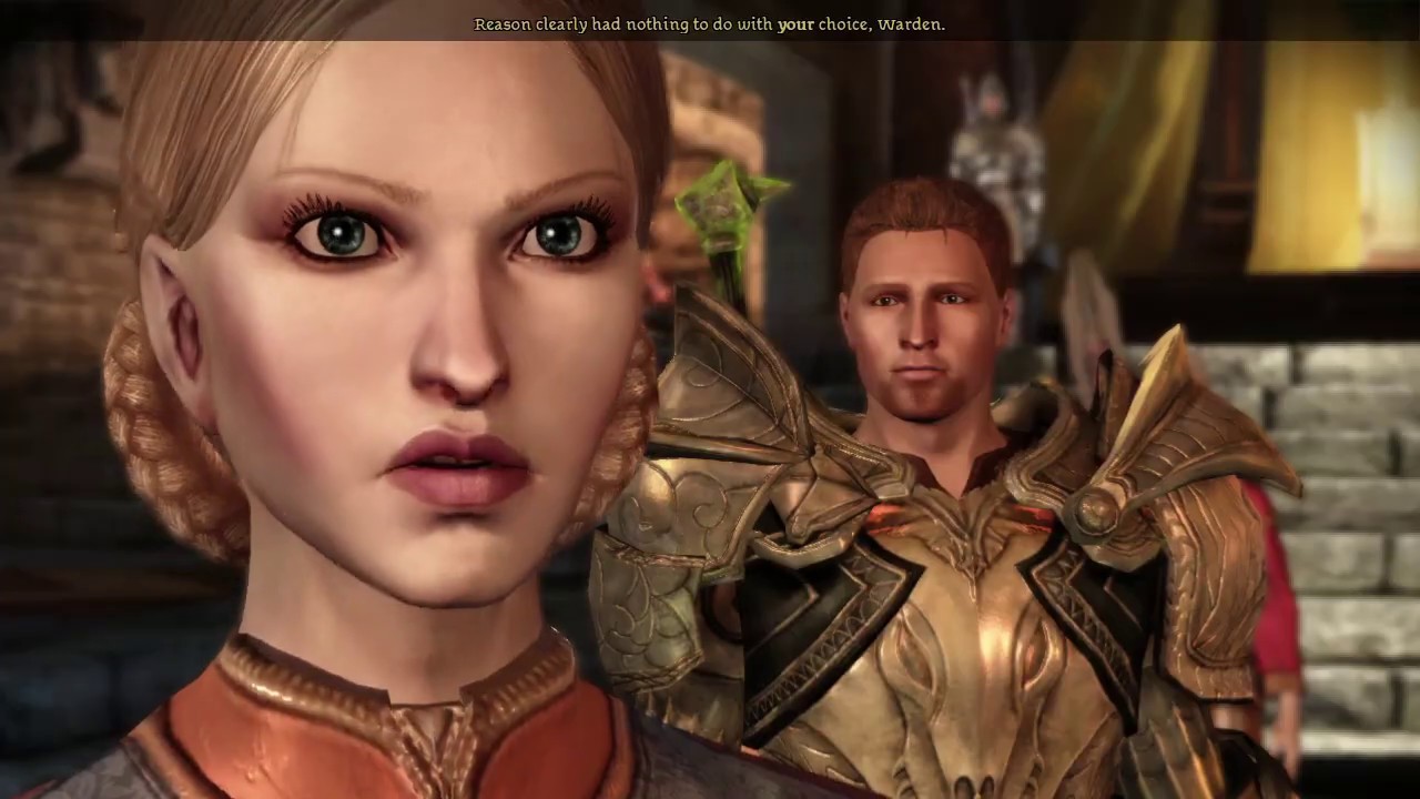 Dragon Age Origins -  Alistair become king of Fereldan during the landsmeet