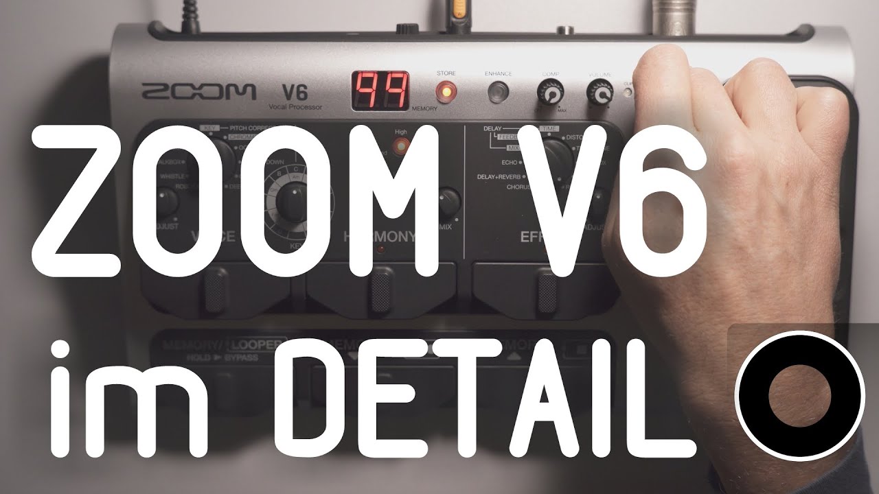 ZOOM V6 erklärt - alle Funktionen und Einstellungen im Überblick (ZOOM V6 deutsch)