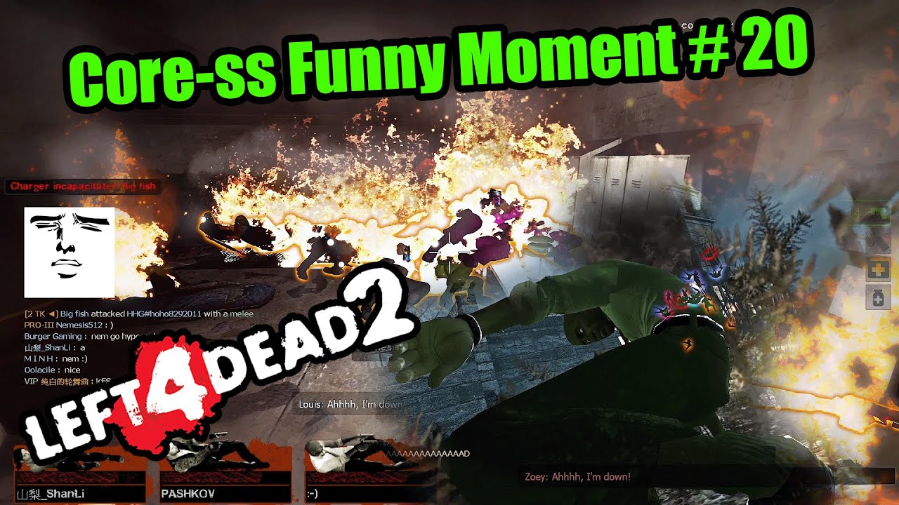 Left 4 Dead 2 - Super Coop Core-ss Funny Moment # 20