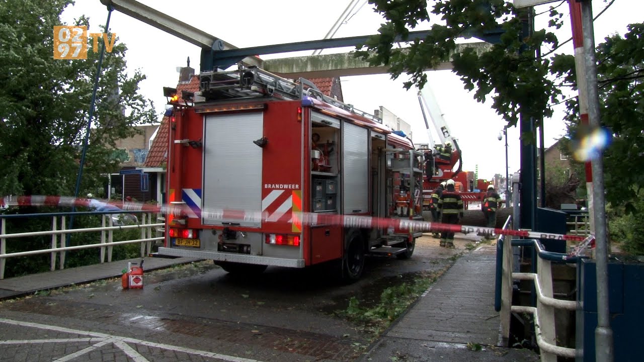 Veel stormschade in de regio - 0297.nl