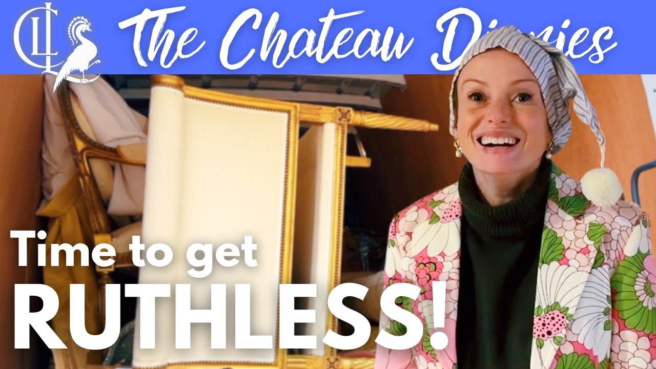 NEW Antiques for our French CHATEAU = MAJOR DECLUTTERING 🧹🏰