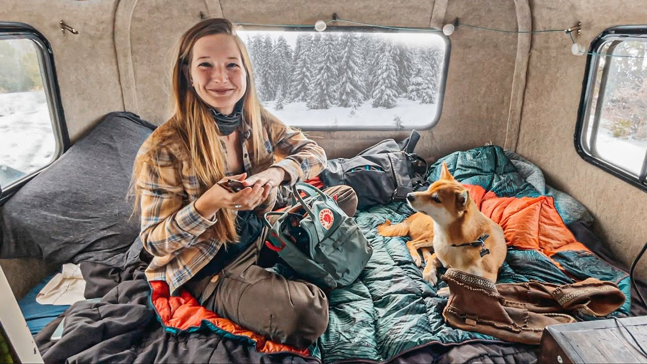 WHAT DO WE DO ALL DAY??? // Living in a 13ft Trailer Off-Grid