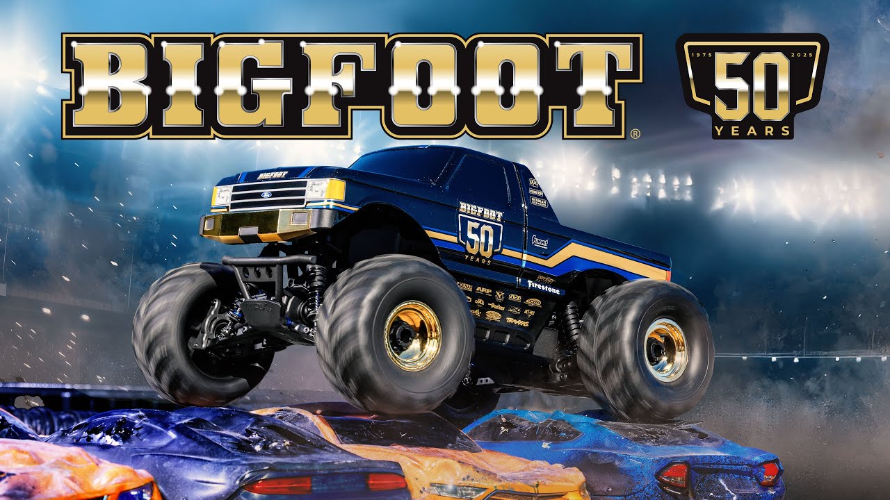 Bigfoot 50th Anniversary Edition | Traxxas Celebrates the Legend in Black & Gold