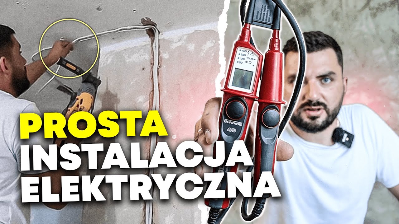 INSTALACJA ELEKRTYCZNA w pokoju - zrób to sam i ZAOSZCZĘDŹ PIENIĄDZE!
