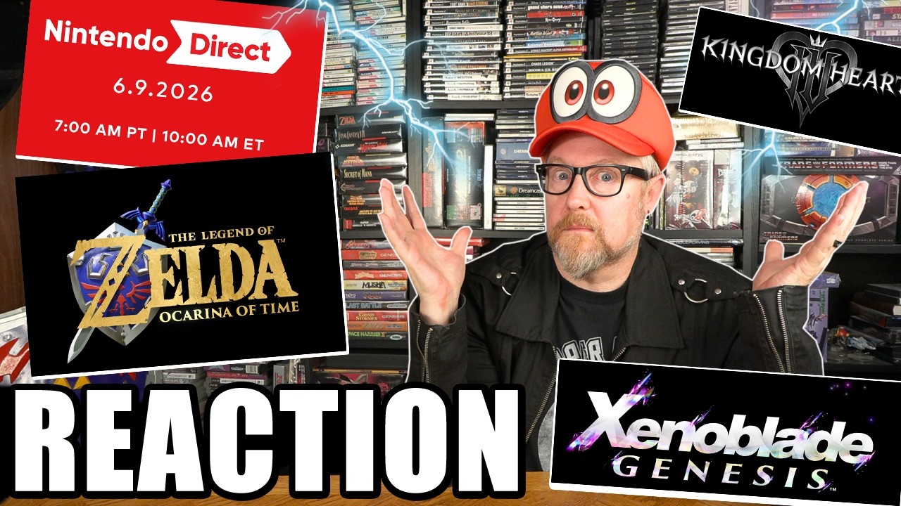 NINTENDO DIRECT JUNE 2026 REACTION - Happy Console Gamer