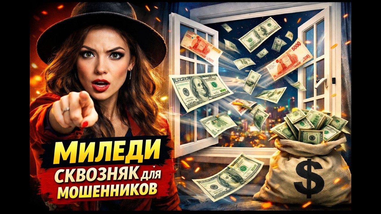 AntiFraud—Миледи устроила мошенникам  инвестиционный сквозняк