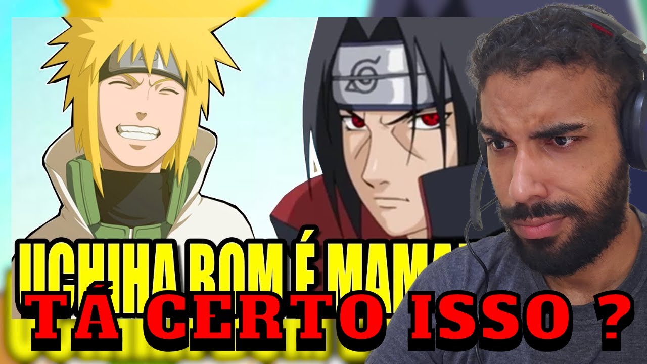 GEEK REAGE A MINATO vs ITACHI QUEM VENCERIA ? @OtakuMonstro 