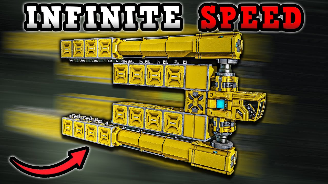 The INFINITE POWER of the Merge Drive - Breaking Space Engineers